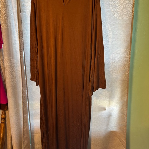 Adult Brown Preowned Monk's Robe Costume - Picture 12 of 12